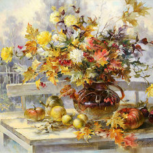 Схема вышивки «На даче»