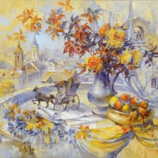 Схема вышивки «Воспоминания»