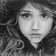 Схема вышивки «взгляд»