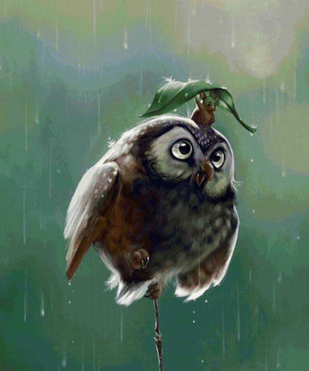 Под дождиком - предпросмотр