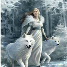 Схема вышивки «зима»