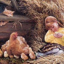 Схема вышивки «Дети»