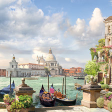 Схема вышивки «Венеция»