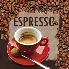 Схема вышивки «Кофе»