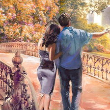 Схема вышивки «Парочка»