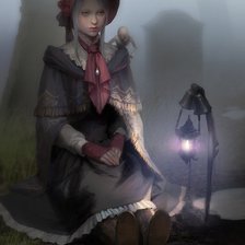 Схема вышивки «bloodborne»