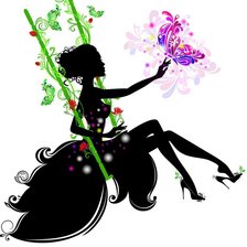 Схема вышивки «Силуэт»