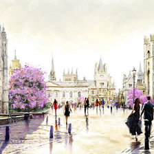 Схема вышивки «Акварель»