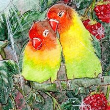 Схема вышивки «Акварель»