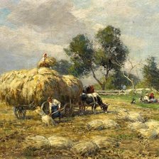 Схема вышивки «żniwny czas»