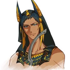 Схема вышивки «Аомине Дайки»