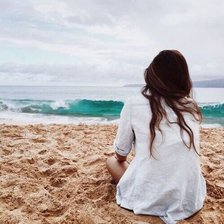 Схема вышивки «У моря»