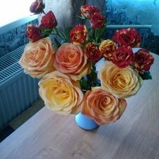 Схема вышивки «Розы»