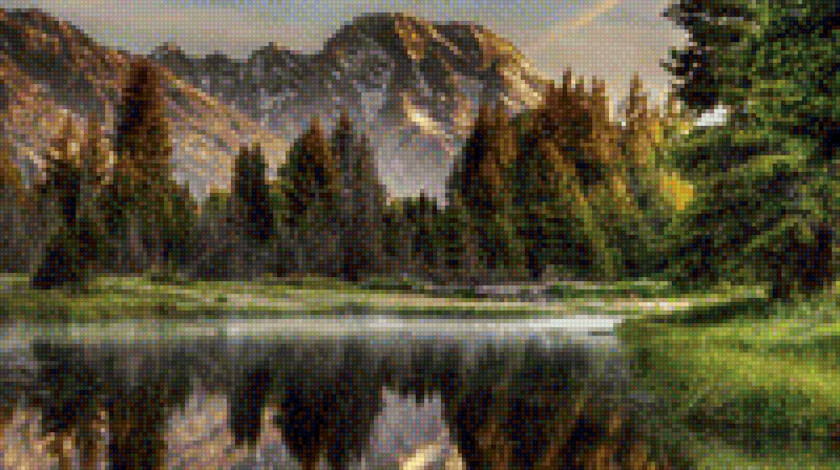 Пейзаж - природа, пейзаж, горы - предпросмотр