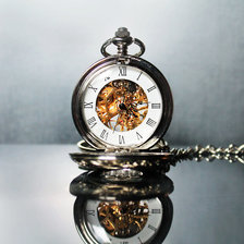 Схема вышивки «часы»