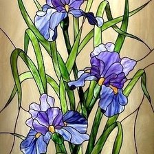 Схема вышивки «Цветы»