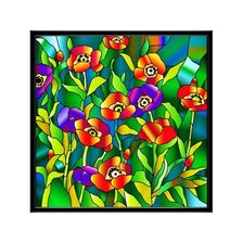 Схема вышивки «Цветы»