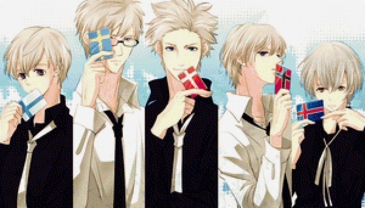 Nordics Hetalia - предпросмотр