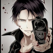 Схема вышивки «Капрал Ривай»