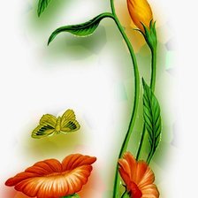 Схема вышивки «цветы»