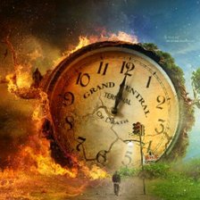 Схема вышивки «Время»