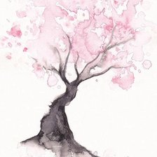 Схема вышивки «smoky tree»