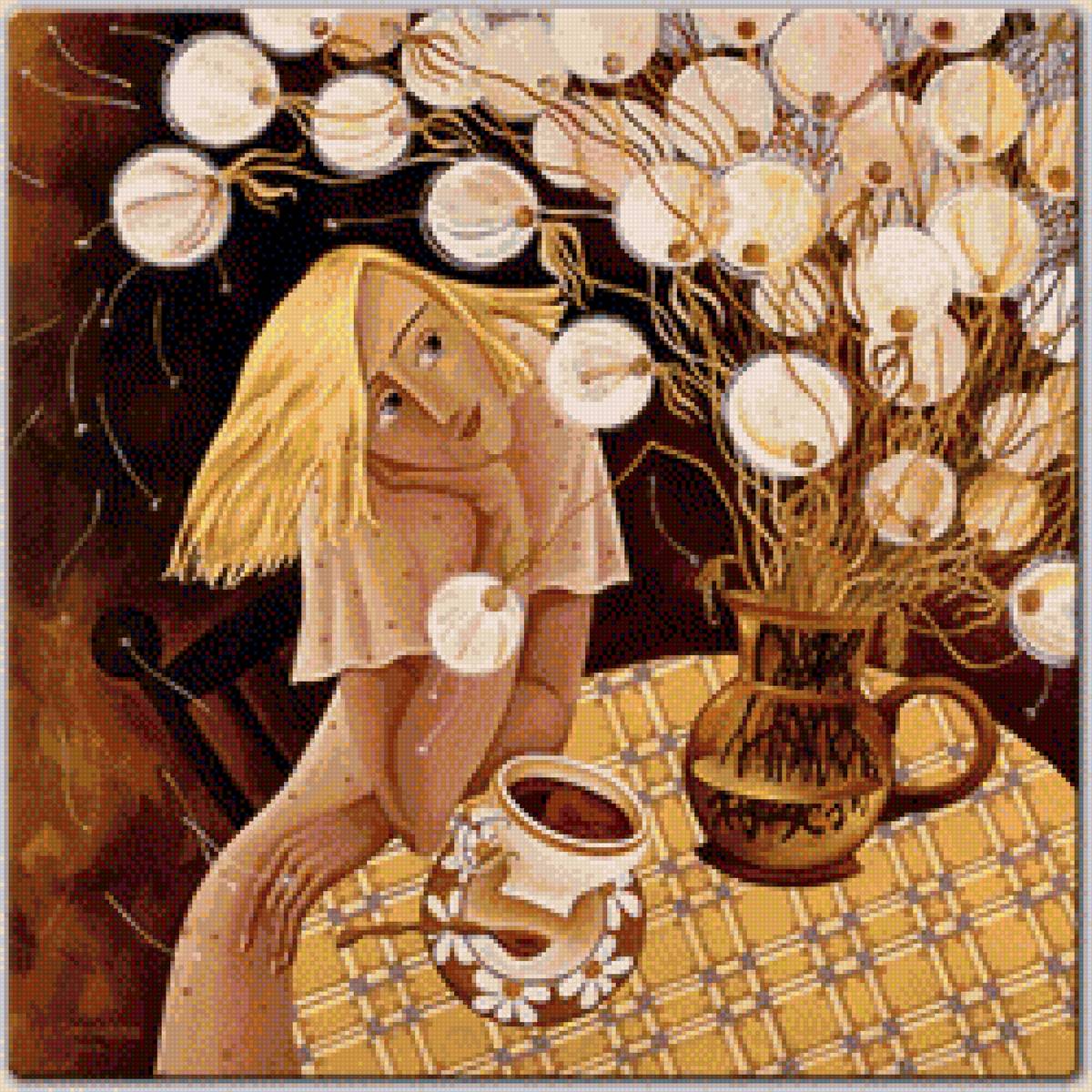 чай и  одуванчики - предпросмотр