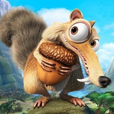 Схема вышивки «белочка»