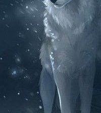 Схема вышивки «Волк»