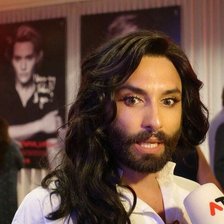 Схема вышивки «Conchita Wurst»