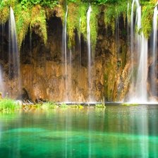 Схема вышивки «водопад»