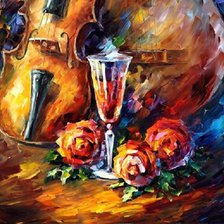 Схема вышивки «"Гитара и скрипка" часть 2»