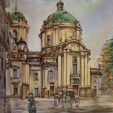 Схема вышивки «Львів»