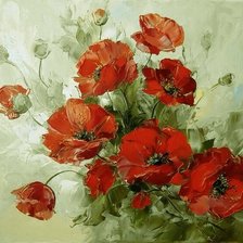 Схема вышивки «maki -akwarela»