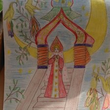 Схема вышивки «Конек горбунок»