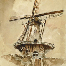 Схема вышивки «grinder»