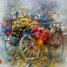 Схема вышивки «крастота»