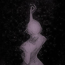 Схема вышивки «Девушка»