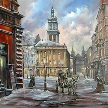 Схема вышивки «Площа Ринок»