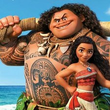 Схема вышивки «Mоана»