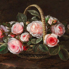 Схема вышивки «розы»