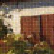 Предпросмотр схемы вышивки «Дом в саду с курицами» (№1539945)