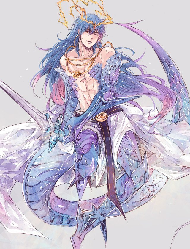 Синдбад - аниме, маги: лабиринт волшебства, синдбад, anime - оригинал