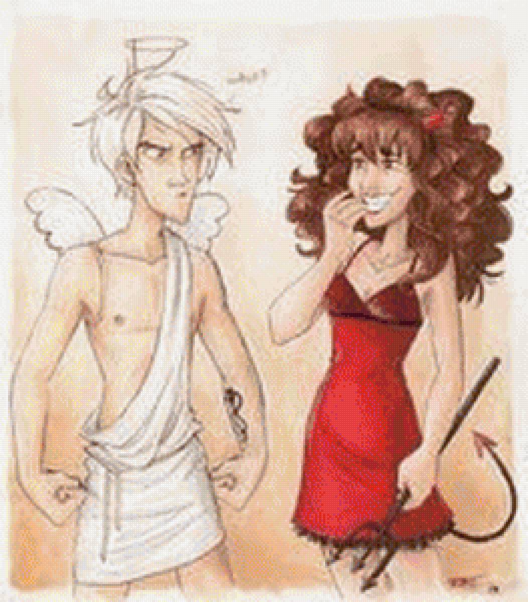 Драмиона - драко малфой, гермиона грейнджер, рисунки, арты - предпросмотр