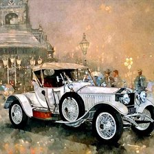 Схема вышивки «Автомобиль»