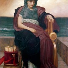 Схема вышивки «Поэтесса трагедий»