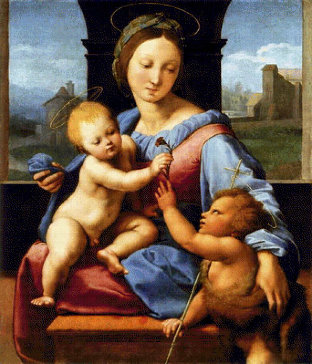 Мадонна Альдобрандини - рафаэль - предпросмотр