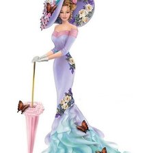 Леди в голубом