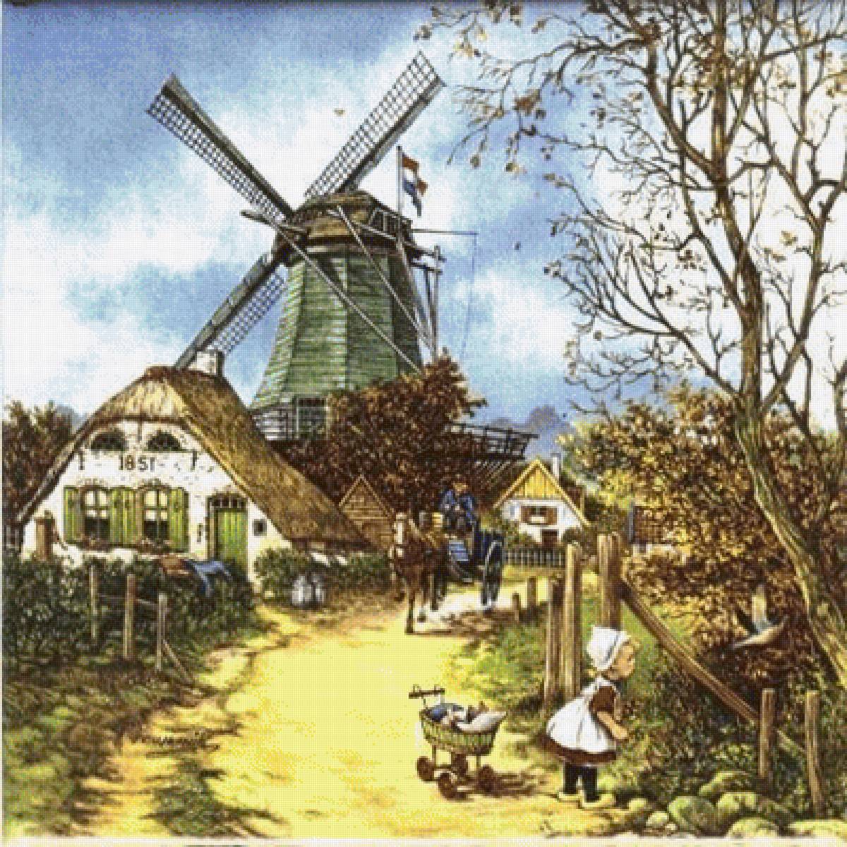 Мельница - детское - предпросмотр