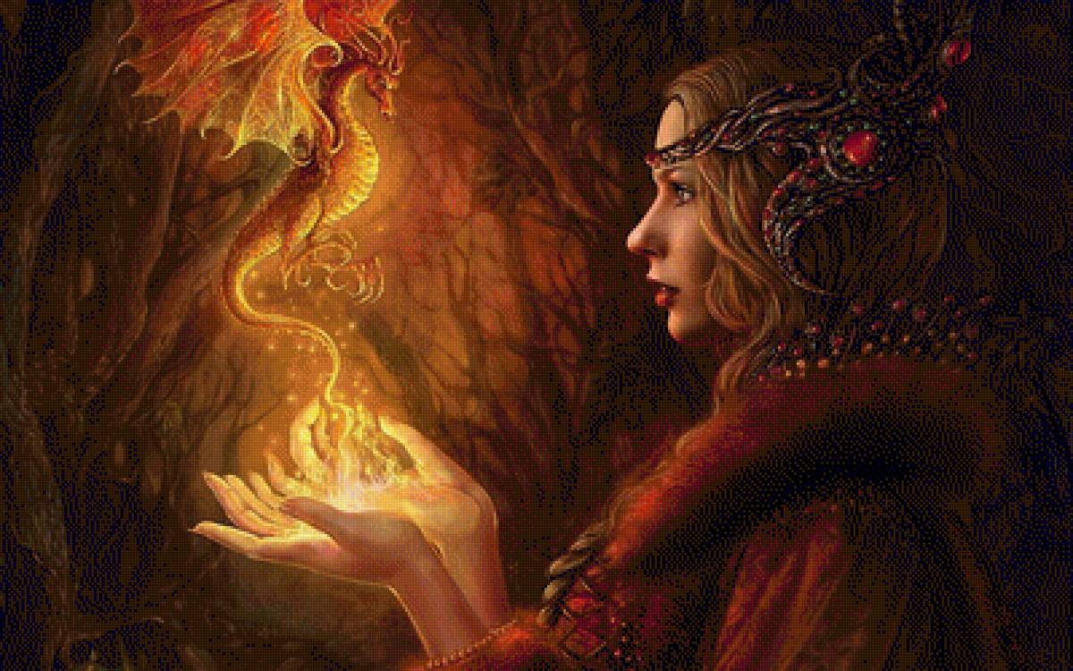 Магия огня - фентези - предпросмотр